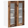 vidaXL Hanging Cabinet Old Wood 60 x 31 x 80 cm Engineered Wood