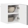 vidaXL Kitchen Cabinet with Storage Kalmar 2 pcs Black 30 x 31 x 40 cm