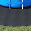 vidaXL Pool Ground Sheet Folding Black &Oslash; 306 cm Non-woven Fabric