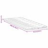 vidaXL Mattress Pads White 70 x 200 cm Latex