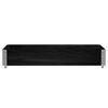 vidaXL Garden Planter Black 120x80 cm Solid Wood Pine