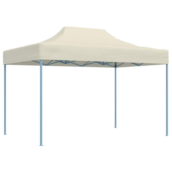 vidaXL Party Tent Folding Cream 280 x410 x 315 cm Oxford Fabric
