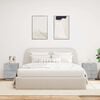 vidaXL Bedside Cabinets with LED Lights 2 pcs Concrete Grey Engineered Wood
