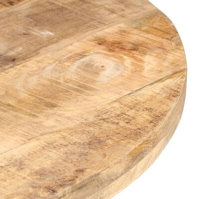 vidaXL Dining Table 80 cm Rough Mango Wood