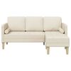 vidaXL Sofa Set Linen 173 x 131 x 67 cm Fabric