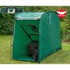 Happy People Garage for Lawn Mower 180x125x85 cm Green