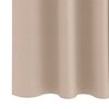 vidaXL Blackout Curtains with Rings 2 pcs Taupe 245 x 140 cm Polyester