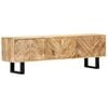vidaXL TV Cabinet 140x30x45 cm Solid Mango Wood
