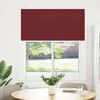 vidaXL Pleated Blind Bordeaux Red 120x100 cm Fabric Width 119.4 cm Polyester