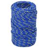 vidaXL Boat Rope Blue 2 mm 25 m Polypropylene
