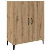 vidaXL Highboard 2 pcs Artisan Oak Engineered Wood