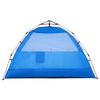 vidaXL Beach Tent 2-Person Azure Blue Quick Release Waterproof