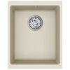 vidaXL Sink Beige 370 x 460 mm 80% Quartz and 20% Resin