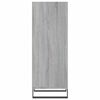 vidaXL Sideboard Grey Sonoma 34.5x32.5x90 cm Engineered Wood