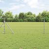 vidaXL Field Fence Silver 25 x 0.8 m Galvanised steel