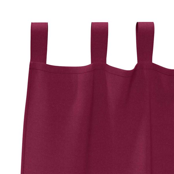vidaXL Blackout Curtains with Rings 2 pcs Wine Red 225 x 140 cm
