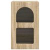 vidaXL Bedside Table Sonoma Oak 29.5 x 33.5 x 50 cm Engineered Wood