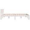 vidaXL Bed Frame without Mattress White 120x190cm Small Double