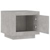 vidaXL Coffee Table Concrete Grey 51x50x45 cm Engineered Wood