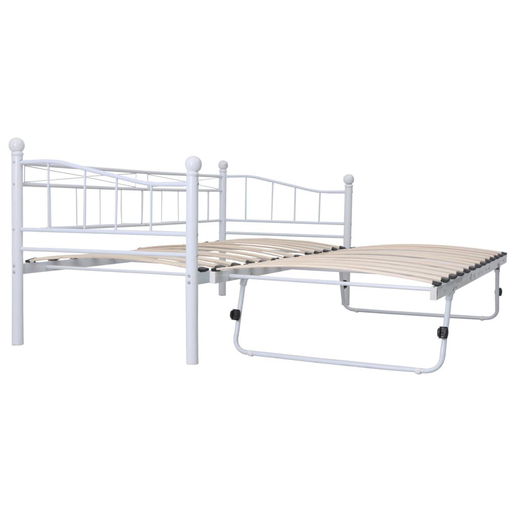 Steel store furniture bed