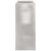 vidaXL Plant Stand 2 pcs Silver 24 x 24 x 55 cm Stainless steel