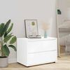 vidaXL Storage Cabinet White 80 x 48 x 57 cm Engineered Wood