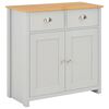 vidaXL Sideboard | Grey | Engineered wood with melamine | Medium | Sideboard
