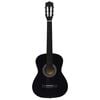 vidaXL Classical Guitar for Beginner with Bag Black 3/4 36"