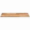 vidaXL Bathroom Vanity Top Oil Finished 80x50x2 cm Solid Wood Acacia