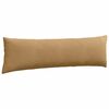 vidaXL Sofa Pillows 2 pcs Brown 145 x 40 cm Corduroy Fabric