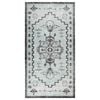 vidaXL Outdoor Rug Flatweave 80x150 cm Green and Grey
