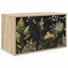 vidaXL Wall-mounted TV Cabinet RHENEN 69 x 33 x 40 cm Sonoma Oak