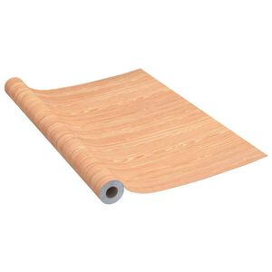 vidaXL Self-adhesive Furniture Film Ahorn 500x90 cm PVC