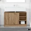 vidaXL Bathroom Cabinet Artisan Oak 90 x 29 x 55 cm Engineered wood