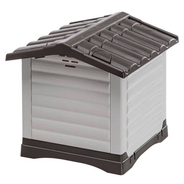 Ferplast Dog House Dogvilla 50 43x48x44 cm Grey