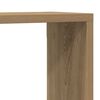 vidaXL Wall Shelf 4 pcs Artisan oak 80 x 15 x 26 cm Engineered wood