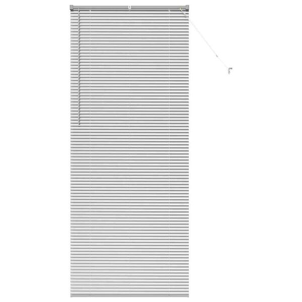 vidaXL Venetian Blinds Height Adjustable Silver 220 x 85 cm Aluminium