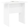 vidaXL Console Table High Gloss White 93 x 40 x 75 cm Engineered Wood