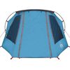 vidaXL Tunnel Tent with Roof Blue and Grey 328 x 228 x 115 cm
