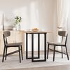 vidaXL Dining Table Legs O-Frame 60x50x73 cm Steel