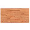 vidaXL Table Top 100x50x4 cm Rectangular Solid Wood Beech