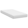 vidaXL Mattress White 90 x 190 cm Pocket Spring