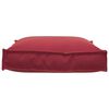 vidaXL Cushion Wine Red 70 x 70 x 12 cm Oxford Fabric