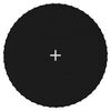vidaXL Jumping Mat Fabric Black for 10 Feet/3.05 m Round Trampoline