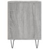 vidaXL Bedside Cabinet Grey Sonoma 40x35x50 cm Engineered Wood