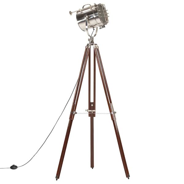 vidaXL Tripod Floor Lamp Solid Mango Wood 180 cm