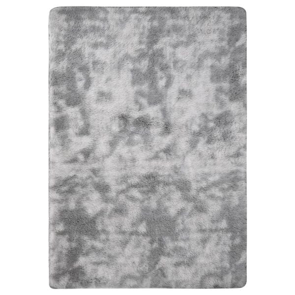 vidaXL Shaggy Rug Grey 170x120 cm