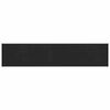 vidaXL Window Sill Black with Wood Grain 60 x 35 x 4.5 cm
