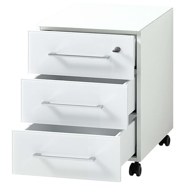 Germania Rolling Filling Cabinet GW-Monteria White