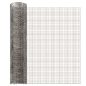 vidaXL Mesh Screen 60 x 500 cm 3 Mesh Stainless Steel 201 Silver